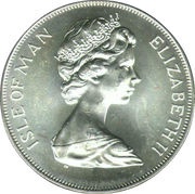 1 Crown - Elizabeth II Coronation - Mule Issue obverse image
