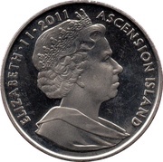 1 Crown - Elizabeth II Prince Philip obverse image