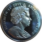 1 Crown - Elizabeth II Princess Charlotte of Cambridge obverse image