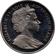 1 Crown - Elizabeth II 800th Anniversary of the Signing of the Magna Carta obverse image