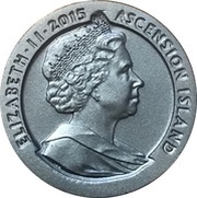 1 Crown - Elizabeth II 175th Anniversary Tu’penny Blue obverse image