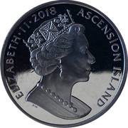1 Crown - Elizabeth II Sapphire Coronation obverse image