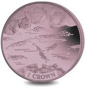 1 Crown - Elizabeth II Shrimp reverse image