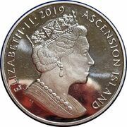 1 Crown - Elizabeth II 80th Anniversary of the Second World War: Soldiers and Vehicles obverse image
