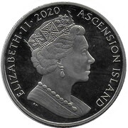 1 Crown - Elizabeth II 150th Anniversary of Charles Dickens obverse image
