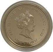 1 Crown - Elizabeth II Platinum Jubilee obverse image
