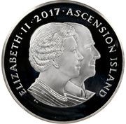 70 Crowns - Elizabeth II Platinum Wedding Anniversary obverse image