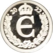 1 Penny - Elizabeth II Platinum Jubilee; Maundy Money, United Kingdom, 2022 reverse image