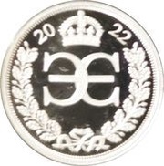2 Pence - Elizabeth II Platinum Jubilee; Maundy Money, United Kingdom, 2022 reverse image