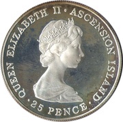 25 Pence - Elizabeth II Year of the Scout obverse image