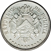 1 Boliviano obverse image