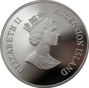 50 Pence - Elizabeth II Queen Mother; Silver Proof Issue obverse image