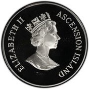 50 Pence - Elizabeth II 70th Birthday - Queen Elizabeth II obverse image