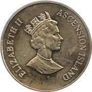50 Pence - Elizabeth II Montreal Olympics obverse image