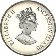 50 Pence - Elizabeth II Frigate birds; Silver Proof Issue obverse image