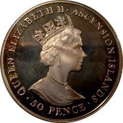 50 Pence - Elizabeth II 80th Birthday obverse image