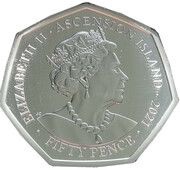 50 Pence - Elizabeth II wind in the willows obverse image