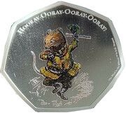 50 Pence - Elizabeth II wind in the willows, United Kingdom, 2021 reverse image