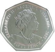 50 Pence - Elizabeth II wind in the willows obverse image
