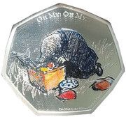 50 Pence - Elizabeth II wind in the willows, United Kingdom, 2021 reverse image