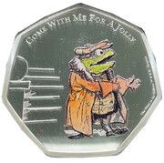50 Pence - Elizabeth II wind in the willows, United Kingdom, 2021 reverse image