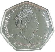 50 Pence - Elizabeth II wind in the willows obverse image