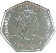 50 Pence - Elizabeth II wind in the willows obverse image