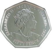 50 Pence - Elizabeth II wind in the willows obverse image