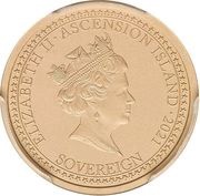 1 Sovereign - Elizabeth II Bonomi Pattern obverse image