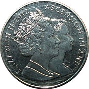 2 Pounds - Elizabeth II Diamond Jubilee; Silver Proof Issue obverse image