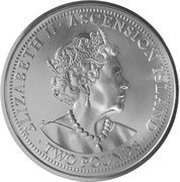 2 Pounds - Elizabeth II St. George and the Dragon obverse image