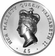 5 Pounds - Elizabeth II Diamond Jubilee, United Kingdom, 2012 reverse image