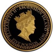 5 Pounds - Elizabeth II Bonomi Pattern - Victoria obverse image