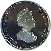 1 Crown - Elizabeth II obverse image