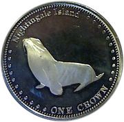 1 Crown - Elizabeth II, United Kingdom, 2011 reverse image