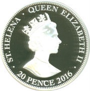 20 Pence - Elizabeth II Golden Guinea obverse image