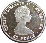 25 Pence - Elizabeth II Year of Scout obverse image