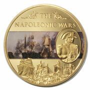 25 Pence - Elizabeth II Battle of Trafalgar, United Kingdom, 2013 reverse image