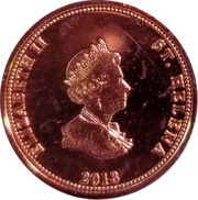 25 Pence - Elizbeth II St. George and the dragon obverse image