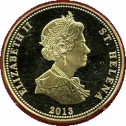 25 Pence - Elizabeth II Battle of Austerlitz obverse image