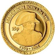 25 Pence - Elizabeth II Napoléon Bonaparte, United Kingdom, 2014 reverse image