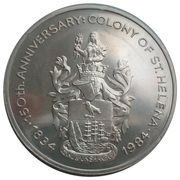 50 Pence - Elizabeth II Colony, United Kingdom, 1984 reverse image