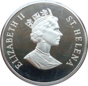 50 Pence - Elizabeth II Queen Mother; Silver Proof Issue obverse image