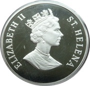 50 Pence - Elizabeth II Queen Mother; Piedfort obverse image