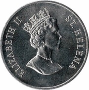 50 Pence - Elizabeth II Queen Elizabeth's 70th Birthday; Silver Proof Issue obverse image