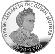 50 Pence - Elizabeth II Queen Mother, United Kingdom, 2000 reverse image
