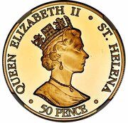 50 Pence - Elizabeth II Victoria obverse image