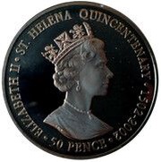 50 Pence - Elizabeth II HMS Paramour obverse image