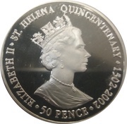50 Pence - Elizabeth II HMS Paramour obverse image
