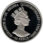 50 Pence - Elizabeth II HMS Northumberland obverse image